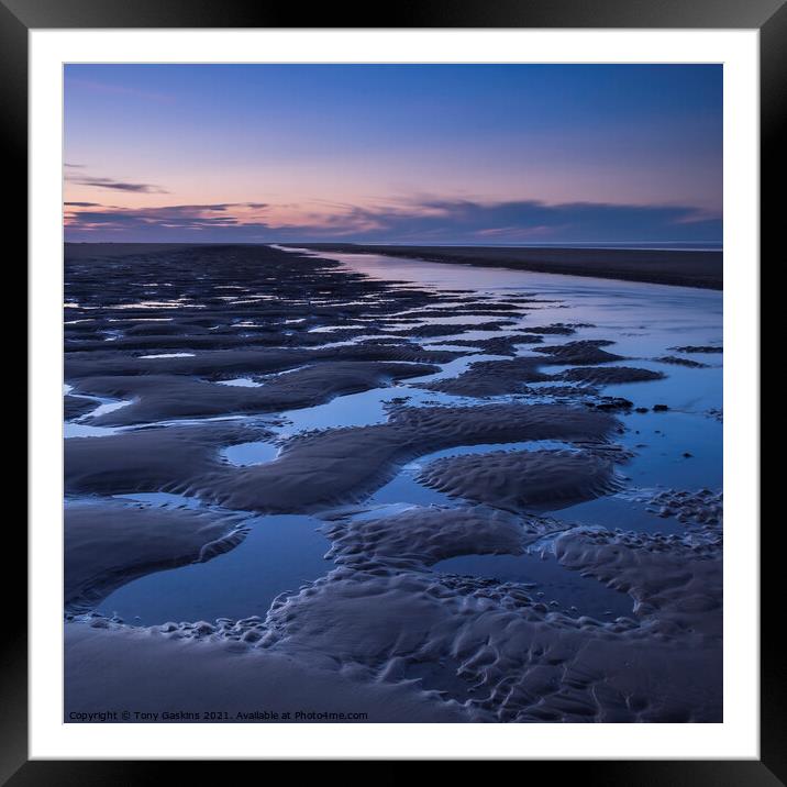 Rising Tide Framed Mounted Print by Tony Gaskins
