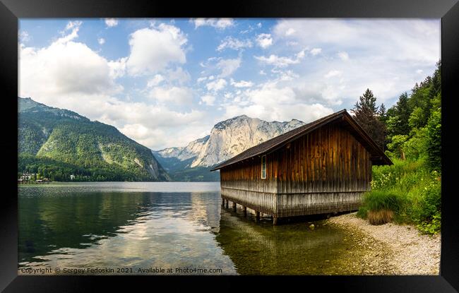 Altausseer lake. Austria. Framed Print by Sergey Fedoskin