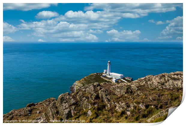 South Stack Anglesey Wales  Print by Phil Longfoot