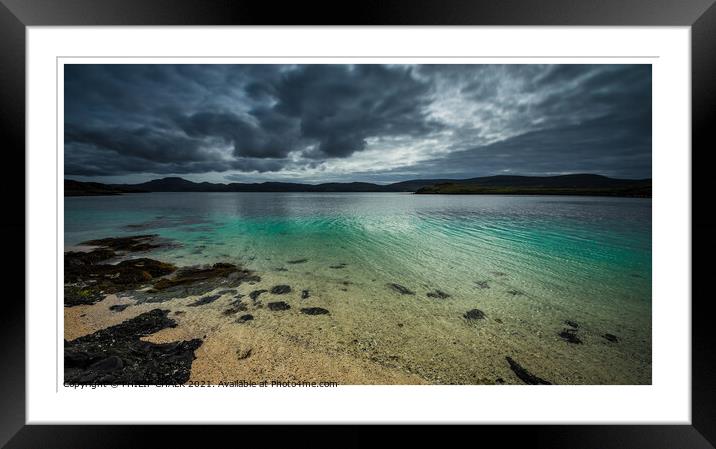 Coral beach Dunvegan Isle of Skye Scotland 39  Framed Mounted Print by PHILIP CHALK