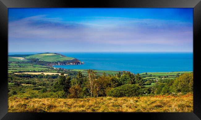 Dinas Head, Pembrokeshire, Wales, UK Framed Print by Mark Llewellyn