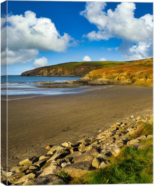 Newport Beach, Wales, UK Canvas Print by Mark Llewellyn