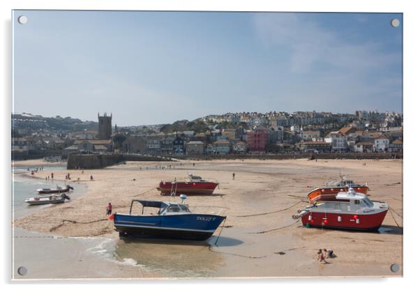 St Ives, Cornwall Acrylic by Graham Custance