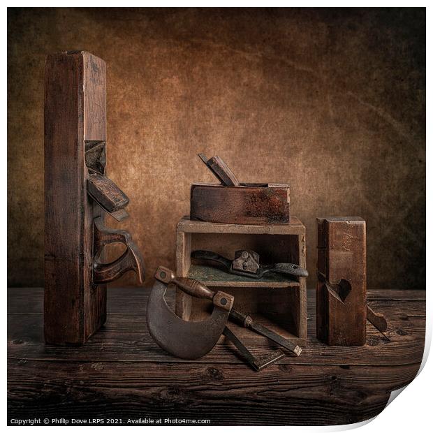 Tool Shed Still Life Print by Phillip Dove LRPS