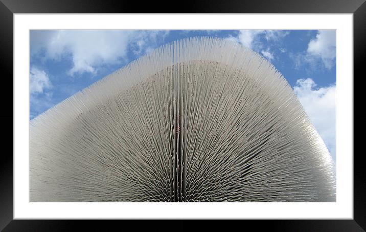 United Kingdom Pavilion EXPO 2010. Framed Mounted Print by Tony Linney