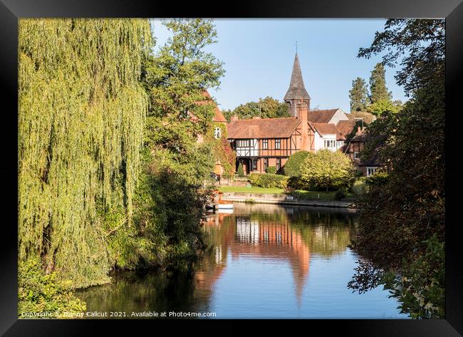 Whitchurch-on-Thames Framed Print by Danny Callcut