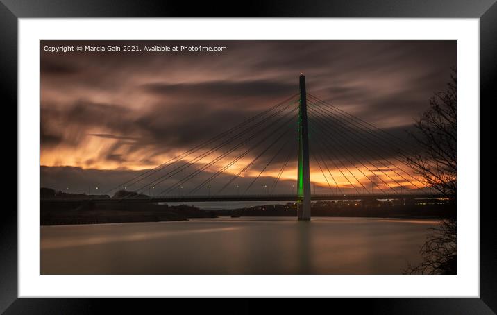 The Northern Spire  Framed Mounted Print by Marcia Reay