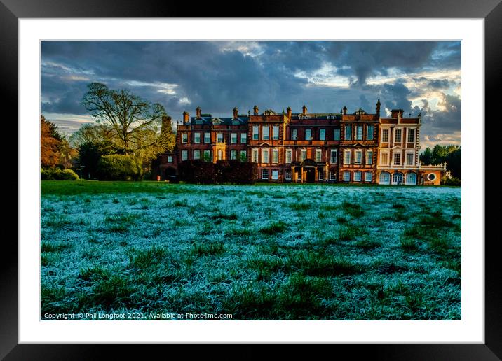 Croxteth Hall and Country Park Liverpool  Framed Mounted Print by Phil Longfoot