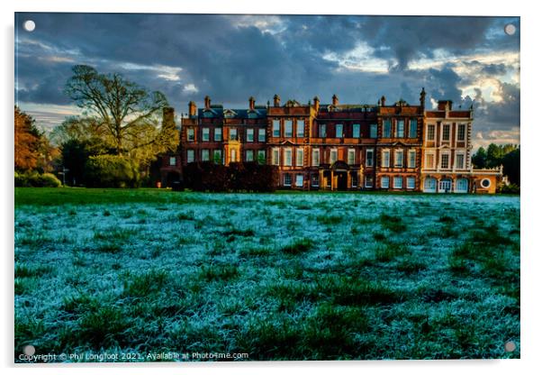 Croxteth Hall and Country Park Liverpool  Acrylic by Phil Longfoot