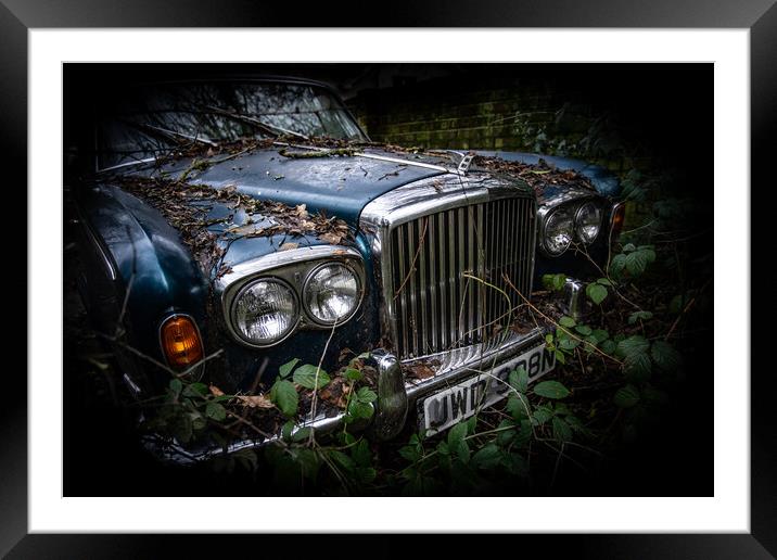 Bentley T-Series Framed Mounted Print by Duncan Penfold