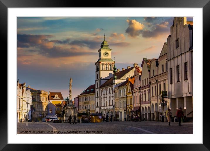 Trebon, Czech Republic. Framed Mounted Print by Sergey Fedoskin