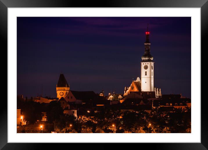 Tabor, Czech Republic Framed Mounted Print by Sergey Fedoskin