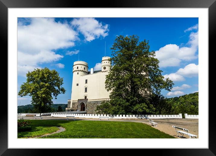 Orlik castle. Framed Mounted Print by Sergey Fedoskin