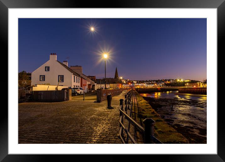 Maryport, Cumbria new dawn  Framed Mounted Print by Michael Brookes