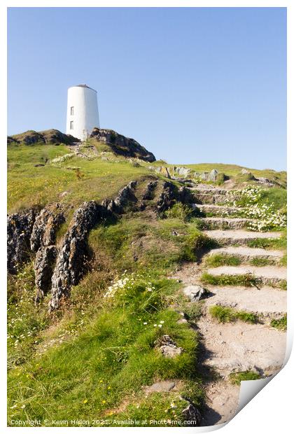 Steps to Lighthouse Print by Kevin Hellon
