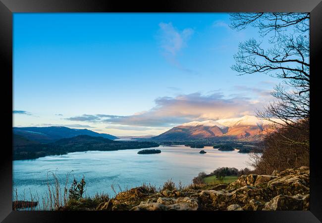 Lake District, The Surprise View Framed Print by David Martin