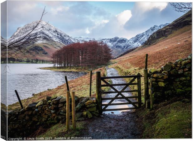 Buttermere Canvas Print by Louis Smith