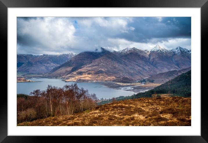 The Five Sisters of Kintail Framed Mounted Print by John Frid