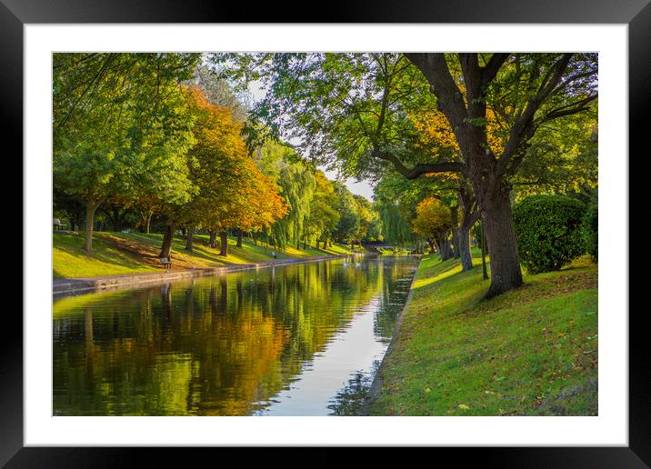 The Royal Military Canal Framed Mounted Print by David Hare