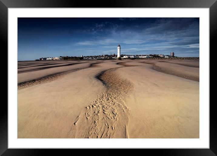 Low water  Framed Mounted Print by Steve Carr