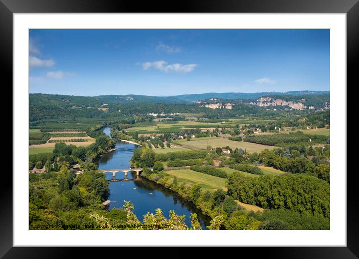Dordogne - god's country Framed Mounted Print by Jeanette Teare