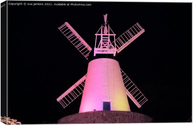 Fulwell Windmill Canvas Print by sue jenkins