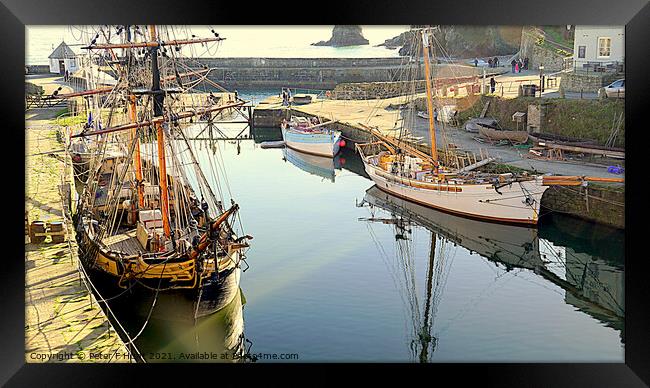 Charlestown Heritage Sail Framed Print by Peter F Hunt