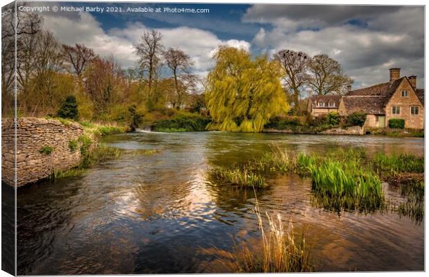Fairford Mill Canvas Print by Michael Barby