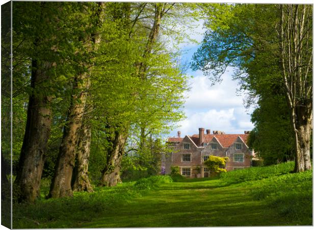 Chawton House Library,Hampshire Canvas Print by Philip Enticknap