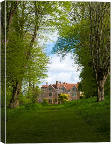 Chawton House Library,Hampshire Canvas Print by Philip Enticknap