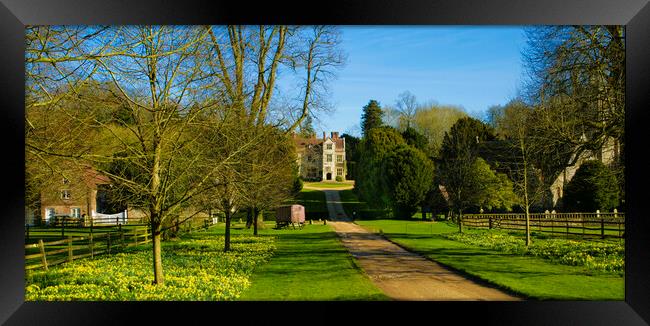 Chawton House Library,Hampshire Framed Print by Philip Enticknap