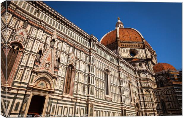 The Duomo, Florence Canvas Print by Peter O'Reilly