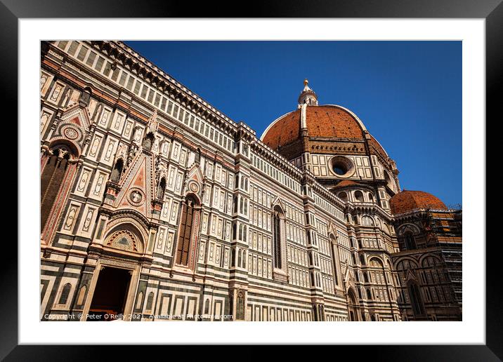 The Duomo, Florence Framed Mounted Print by Peter O'Reilly