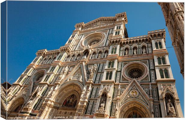 Cathedral of Santa Maria del Fiore, Florence Canvas Print by Peter O'Reilly