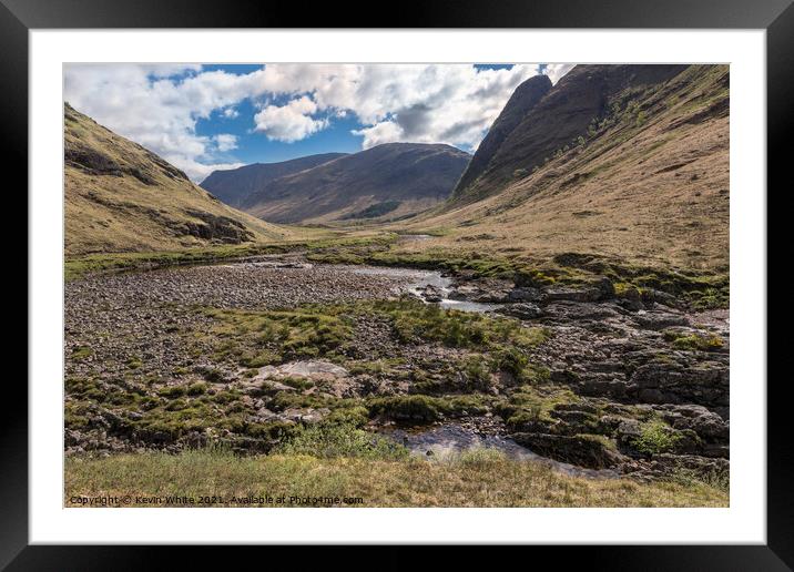 Wild Scotland Framed Mounted Print by Kevin White
