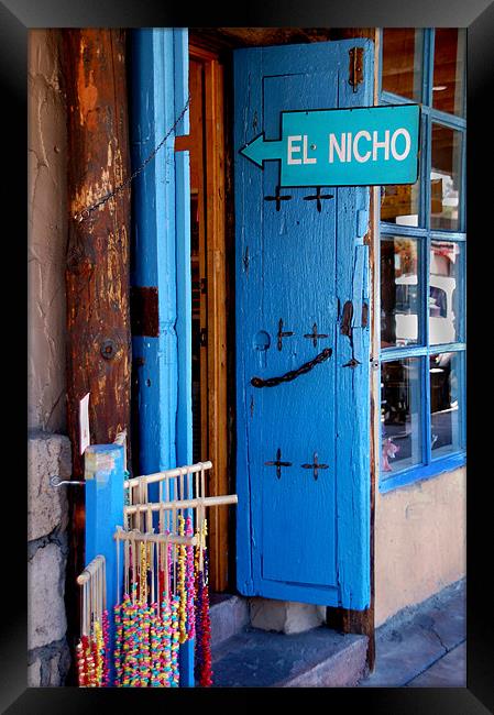El Nicho Framed Print by Kathleen Stephens