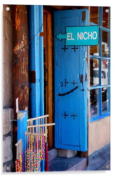 El Nicho Acrylic by Kathleen Stephens