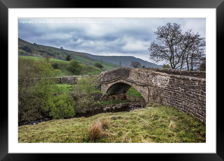 Bridge at Muker Yorkshire Dales Framed Mounted Print by Kevin White