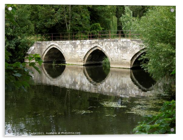 Bridge over the River Avon  Acrylic by Nik Taylor