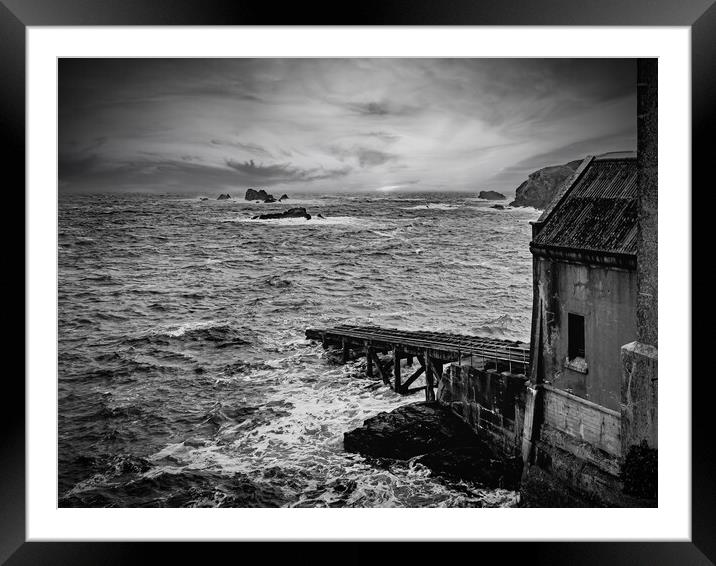 The Old Lifeboat Station Framed Mounted Print by David Martin