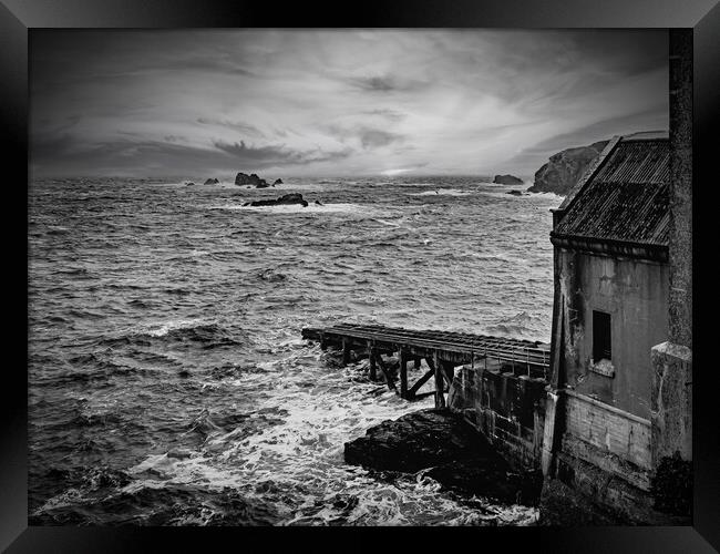 The Old Lifeboat Station Framed Print by David Martin