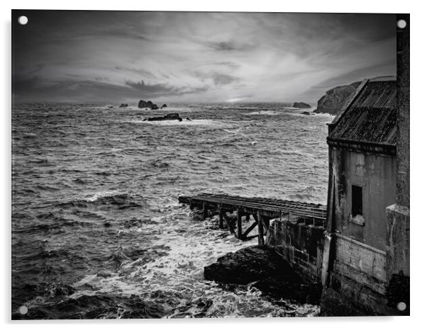 The Old Lifeboat Station Acrylic by David Martin