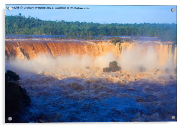 Iguazu Falls Acrylic by Graham Prentice