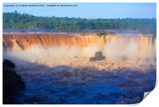Iguazu Falls Print by Graham Prentice
