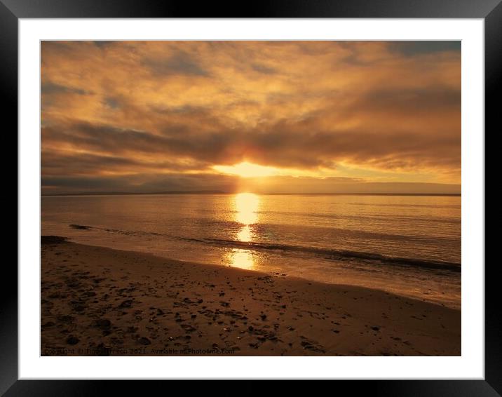 Morning Magic Framed Mounted Print by Tina Harrison