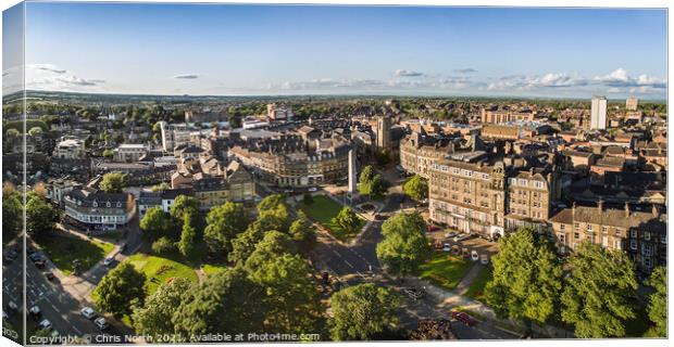 Harrogate's Town.  Canvas Print by Chris North