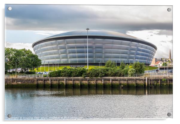 SSE Hydro Exhibition and concert venue in Glasgow Acrylic by Douglas Kerr