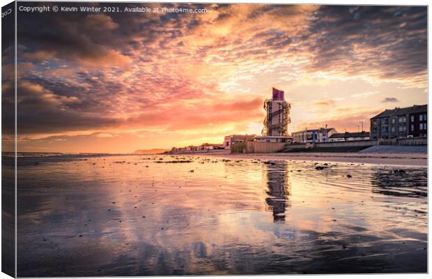 Beacon sunrise Canvas Print by Kevin Winter