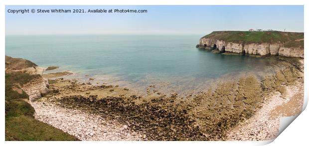 Thornwick Bay Panorama. Print by Steve Whitham