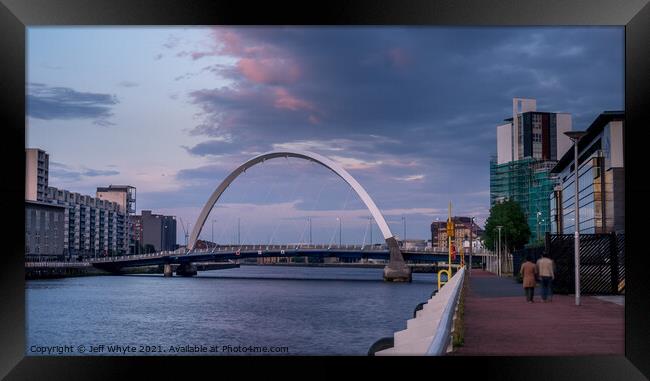 River Clyde Framed Print by Jeff Whyte